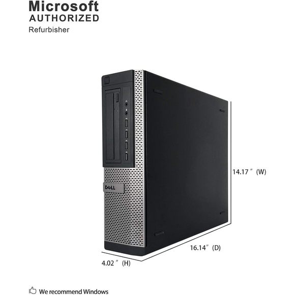 Dell Optiplex 7010 Desktop Computer Core i5-3470 3.2GHz 16GB RAM